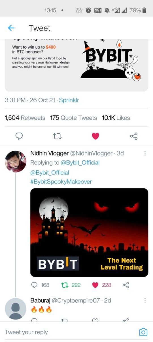 NidhinVlogger's tweet photo. @Bybit_Official I have most likes in twitter @Bybit_Official this is very cheap https://t.co/F4CvlhPxIa
