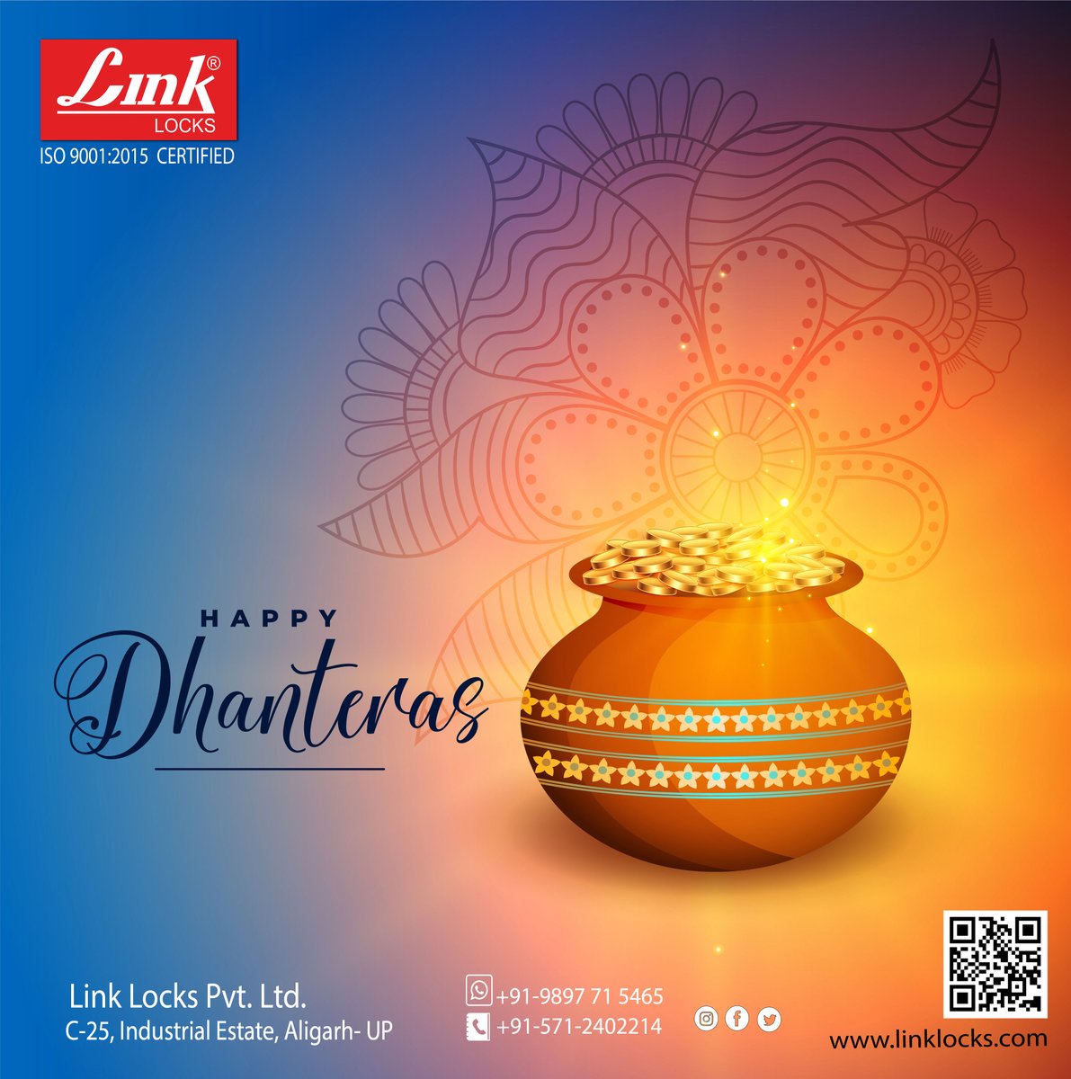 linklocksindia's tweet photo. #dhanteras #linklocks #SalmanKhan #locks #safety https://t.co/OraaoiO9ef
