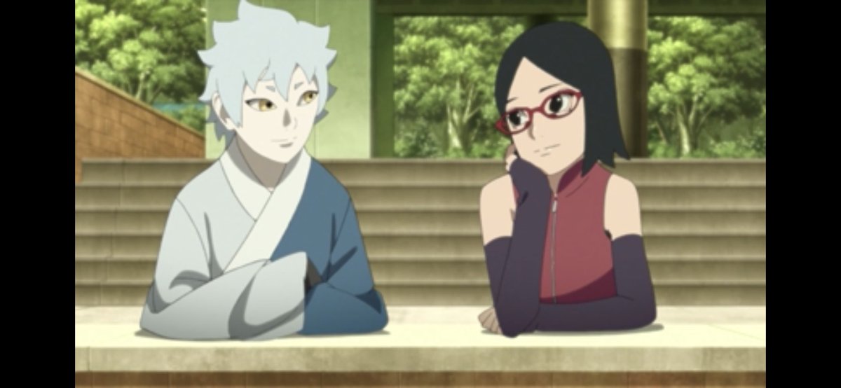 RogueTemptresss's tweet photo. Mitsuki and Sarada working together and always knowing what the others think, just being in sync ❤️. #sarada #mitsuki #mitsusara https://t.co/fdFkiHezz4