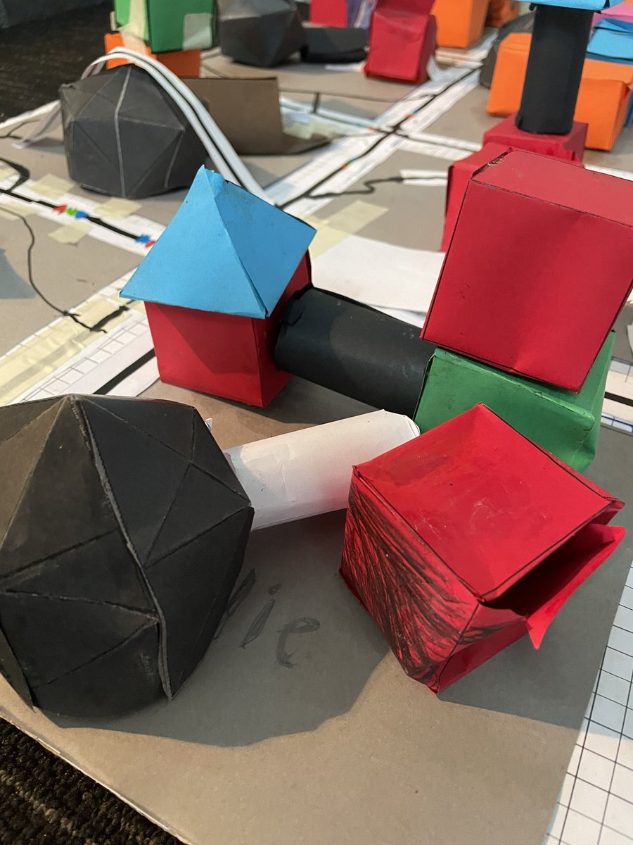 iMerinet's tweet photo. Latest update for our sustainable habitat designed for use on the Moon. Trees are #SpaceWattle it would be under a large dome. Only #ozobot tracks and costumes to go #sustainableenergy #STEMinTheWorld #OneGiantLeapOz #WHTTW @splat3d https://t.co/mPyMDkwvxv