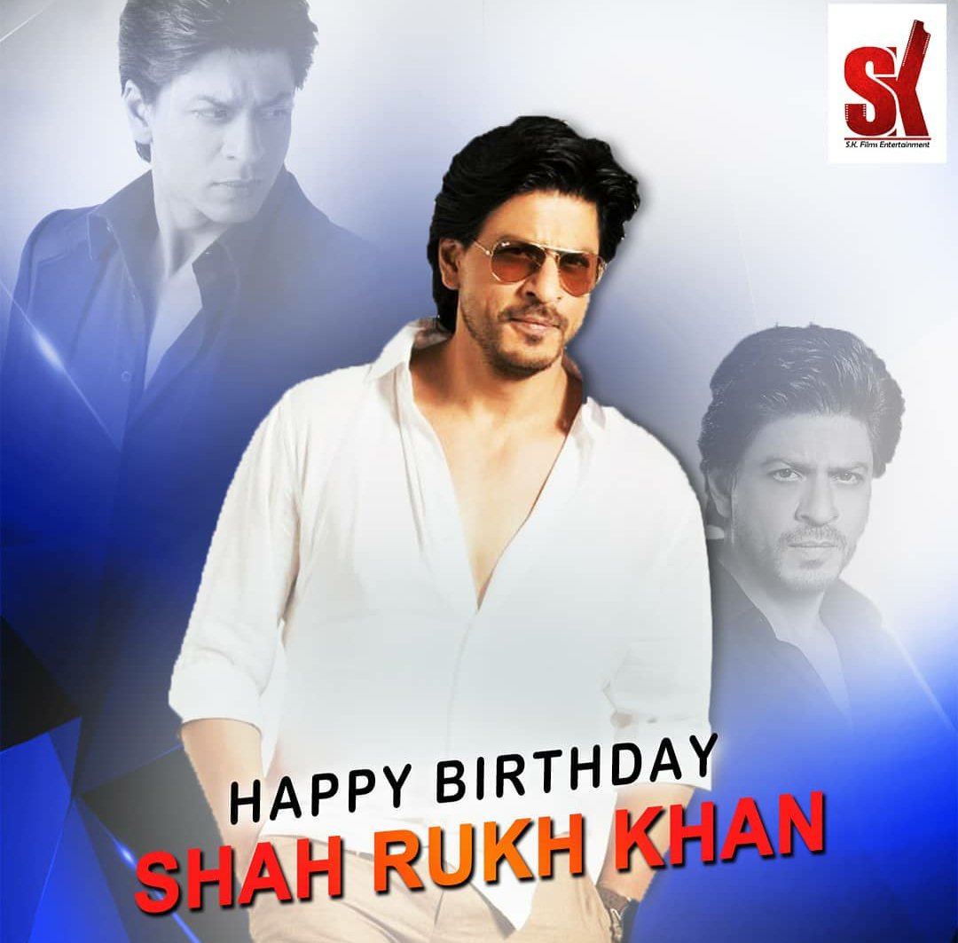 skfilms786's tweet photo. Happy Birthday and all the best to you in the year to come @iamsrk !🎉
.
.
.
#Skfilmsentertainment #happybirthday #shahrukhkhan #sir #godblessyou #kingofindia #bollywoodking #shahrukh #bollywoodmovies #gaurikhan #aryankhan #suhanakhan #shahrukhkhanfc #update https://t.co/O4zFskznIi