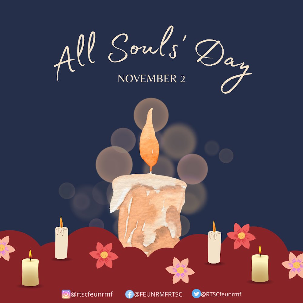 RTSCfeunrmf's tweet photo. "The life of the dead is placed in the memory of the living."

A blessed All Souls Day to everyone! Don't forget to light a candle for your departed loved ones. May they have eternal peace in the kingdom of God.

🎨: Luis Inofre https://t.co/HBydGSPVdw