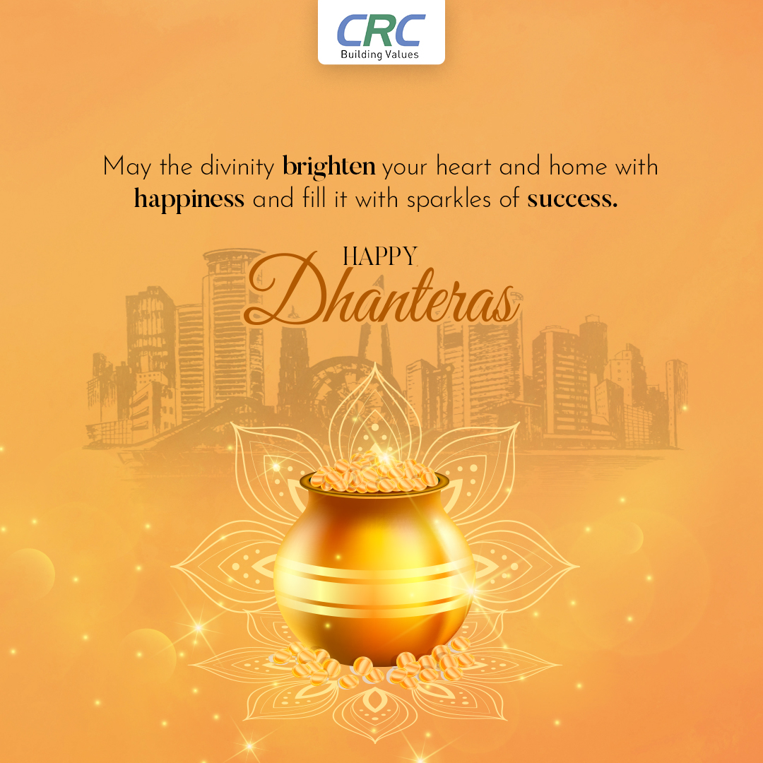 crcgroupindia's tweet photo. May the shimmering Diya bring happiness and prosperity to your life. Wishing you and your family a very happy and prosperous Dhanteras! ✨

#Dhanteras #CRCGroup #GreaterNoida #RealEstate #Home #Property #dreamhome #luxury https://t.co/uvqTEmZ5Lq