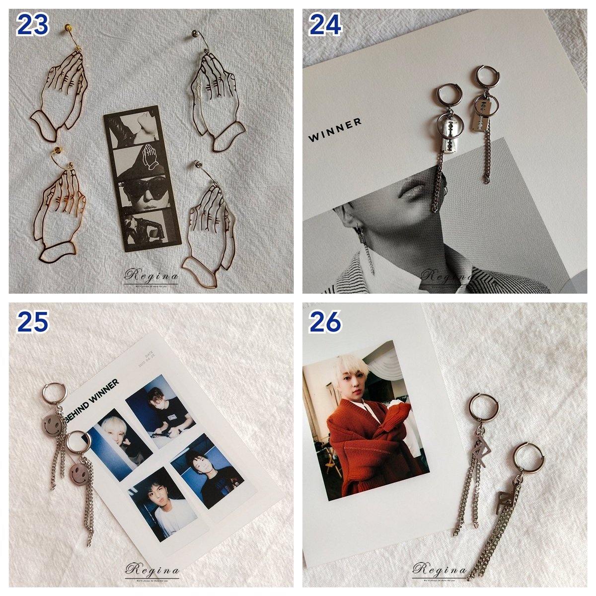 OliviahCindy's tweet photo. Detail Jewerly item & price
By @Regina_4444
Hit me on dm 😘
#위너 #WINNER #JINU #HOONY #MINO #KANGSEUNGYOON #WTS #icsell wisell https://t.co/btVCCsS16B