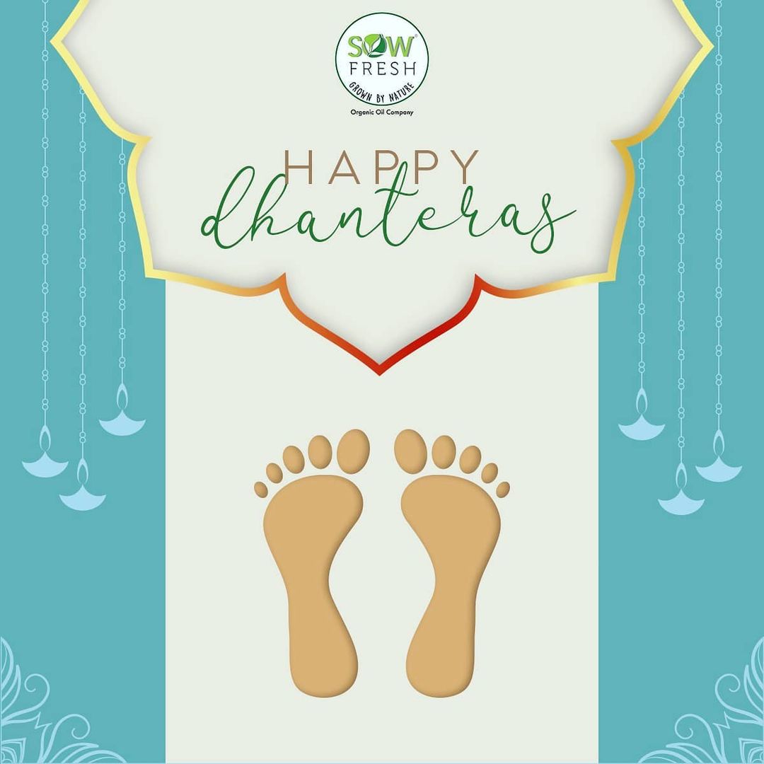 Sowfresh1's tweet photo. Sowfresh wishes you all a very long and healthy life filled with happiness and success. Happy Dhanteras to you and your loved ones ♥ Stay blessed and keep smiling ✨
.
#happydhanteras #Usdacertifiedorganic #usdaorganic #Sowfresh #coldpressed  #detox #organic https://t.co/5jgY5EB1Yy