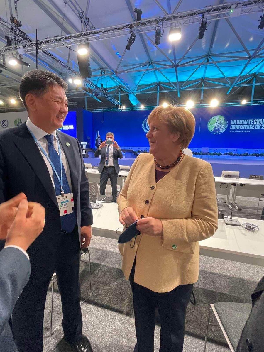 I would like to express sincere gratitude to Her Excellency Dr. Angela Merkel for sharing memories about your visit to Mongolia and expressing your fond appreciation towards my country. 
Esteemed Chancellor, I wish you every success in your future endeavors.