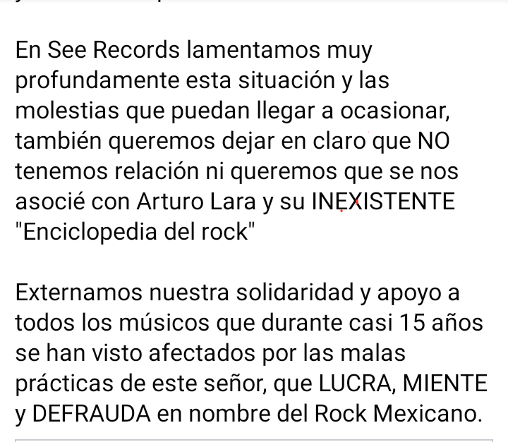 Revo891's tweet photo. Cortar vinculo de tajo con el #estafador mas grande del rock mexicano #agresor de músicos y mujeres https://t.co/1hxulRkZVt