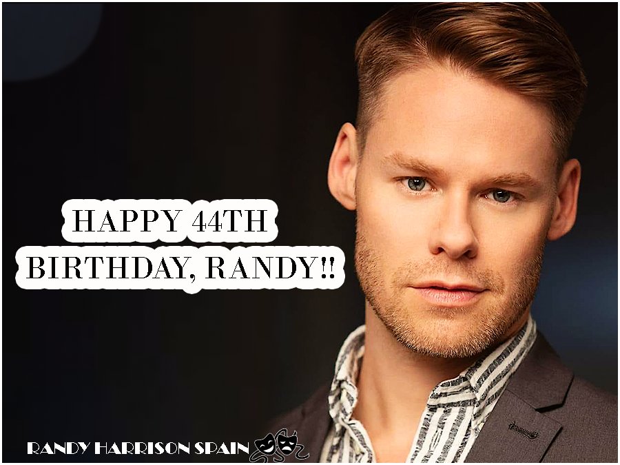 RandyHarrisonSp's tweet photo. Wishing you a wonderful day and a great year ahead.
HAPPY BIRTHDAY RANDY!!

*Randy Harrison Spain

#RandyHarrison https://t.co/UwjXMiZBSc