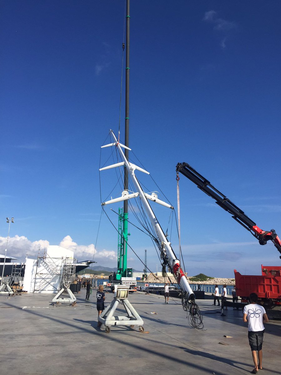 RSBRigging's tweet photo. Yet another long term client's rig safely in the trolleys.
The team travelled to Farfalla recently as she is not a Palma based boat yet. Always a pleasure to be working with her and her crew.
#farfalla #yachtrigging #rigpull #rsbrigging #worldsbestyachtriggingteam https://t.co/IChi5pRNMM