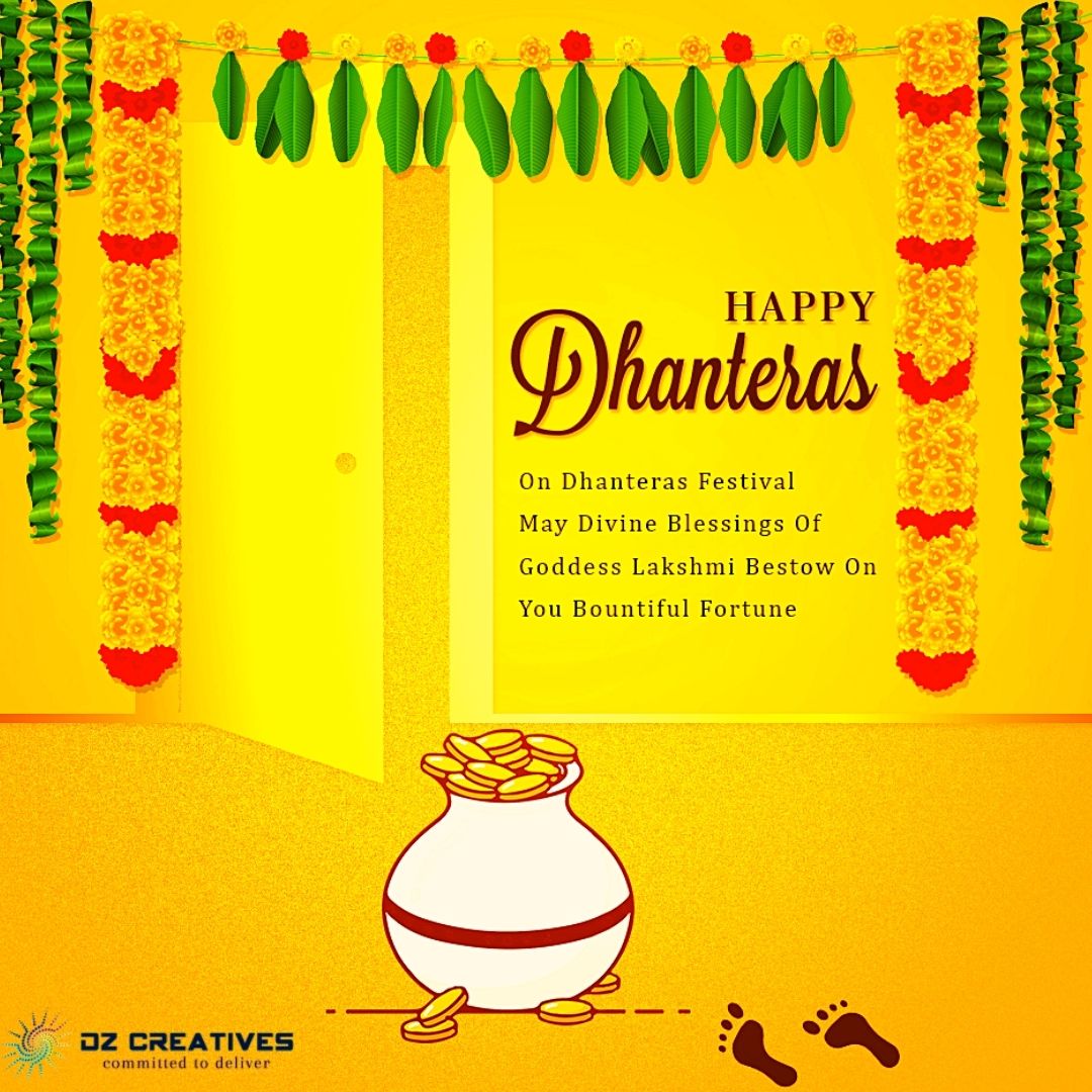 DZ_Creatives's tweet photo. May this Dhanteras shower you with wealth and prosperity as you journey towards greater success. Happy Dhanteras!!
#happydhanteras2021 #happydhanteras💰 #dzcreatives https://t.co/ukhshSCOSu