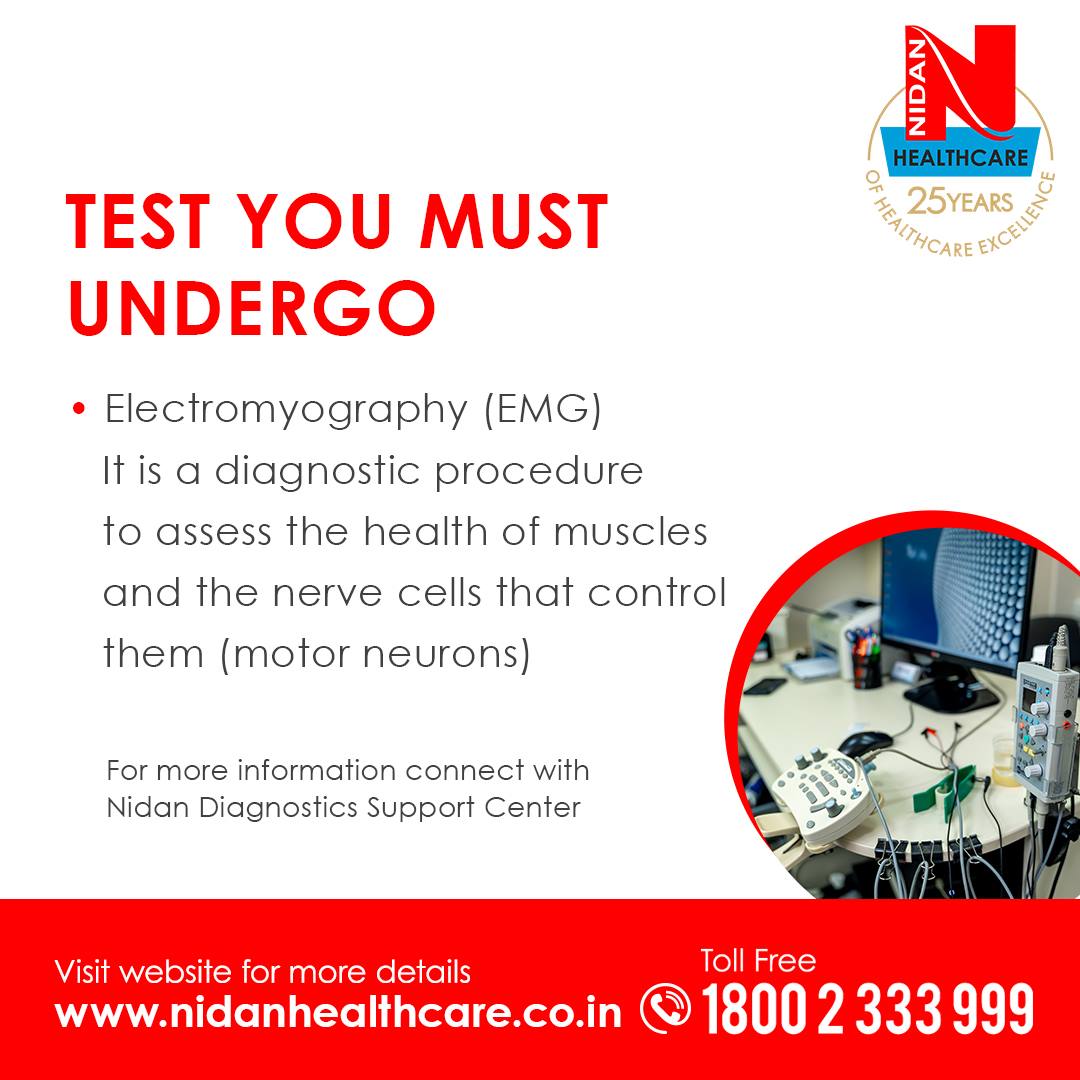 NIDANDIAGNOSTI4's tweet image. Wake up once you hear the alarm of your muscles, and get it checked on time.
.
.
.
#nidanhealthcare #Connectwithus #emgtest #healthcare #nidandiagnostic #pathology