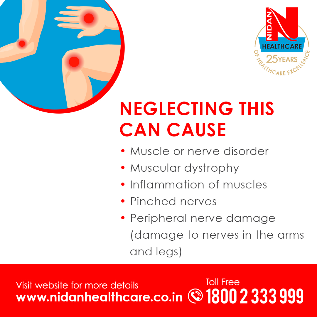 NIDANDIAGNOSTI4's tweet image. Wake up once you hear the alarm of your muscles, and get it checked on time.
.
.
.
#nidanhealthcare #Connectwithus #emgtest #healthcare #nidandiagnostic #pathology