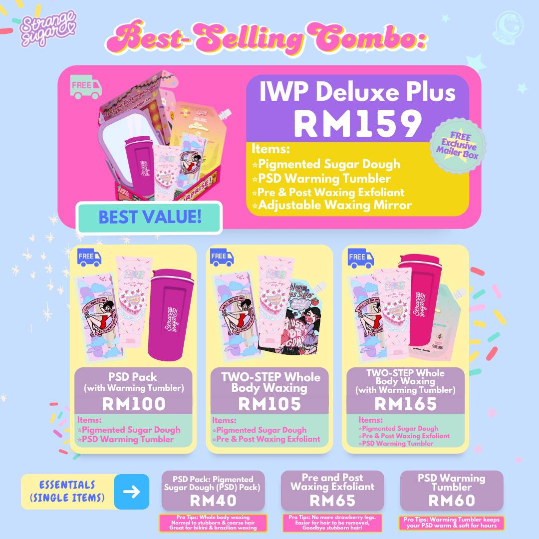 ribcgaeco's tweet photo. @ketengahketepi stress bulu asyik tumbuh cepat after shaving? try Strange Sugar wax!!! the whole at-home waxing kit boleh tahan lama and bulu pun lambat tumbuh balik 😋

🛒 https://t.co/YUEmI9Go6o
🚗 cod cheras, btho, alam damai, sg besi, sri petaling, balakong
📱https://t.co/5e5W1DrpHR https://t.co/8PoHrqKm7N