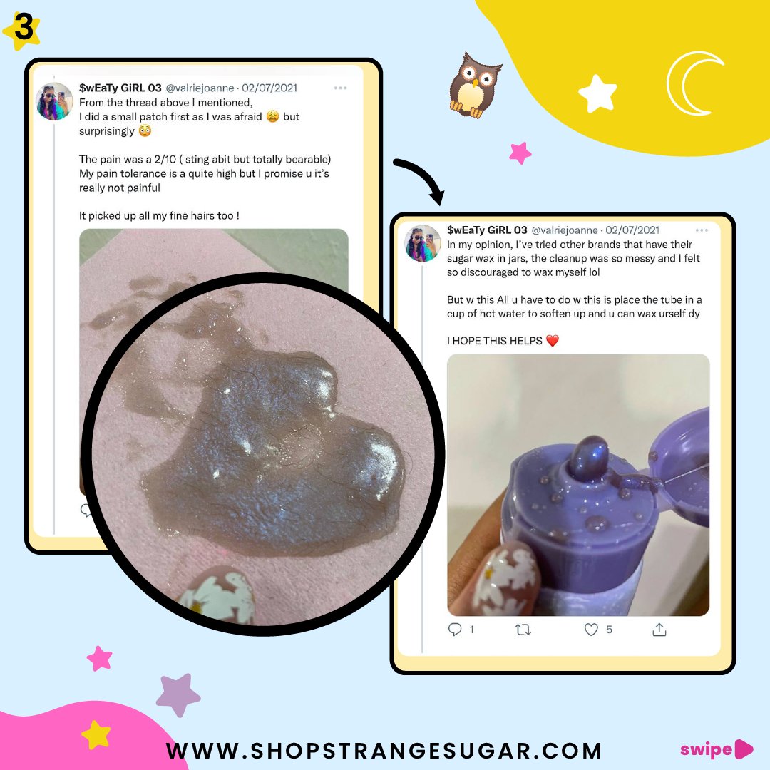 ribcgaeco's tweet photo. @ketengahketepi stress bulu asyik tumbuh cepat after shaving? try Strange Sugar wax!!! the whole at-home waxing kit boleh tahan lama and bulu pun lambat tumbuh balik 😋

🛒 https://t.co/YUEmI9Go6o
🚗 cod cheras, btho, alam damai, sg besi, sri petaling, balakong
📱https://t.co/5e5W1DrpHR https://t.co/8PoHrqKm7N