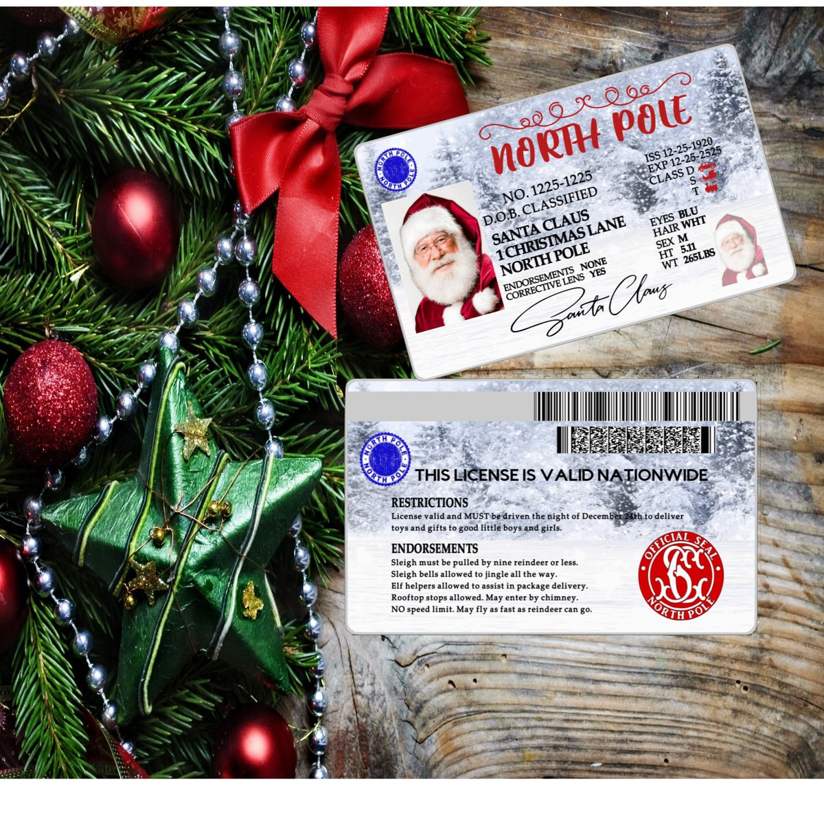 Madeinhisimag's tweet photo. Excited to share the latest addition to my #etsy shop: Santa license, Santa’s driving license, stocking filler for kids, stocking stuffer, sleigh license, Santa lost license https://t.co/TjCzgS4Acz #christmas #santalicense #santalostlicense #stockingstuffer #sleighlice https://t.co/hZMvSyM2bx