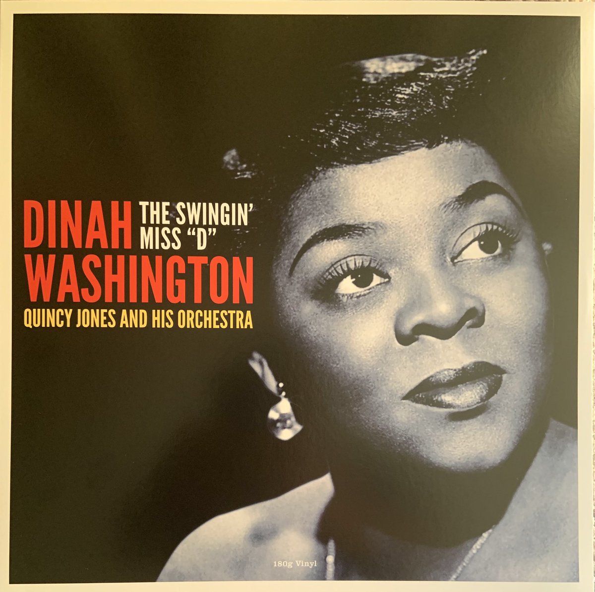 BernardZuel's tweet photo. And when I told them how beautiful you are, They didn't believe me, they didn't believe me. #tuesdayvinyl #dinahwashington #theswinginmissd #redeyerecords #quincyjones https://t.co/tj1XmYFekj