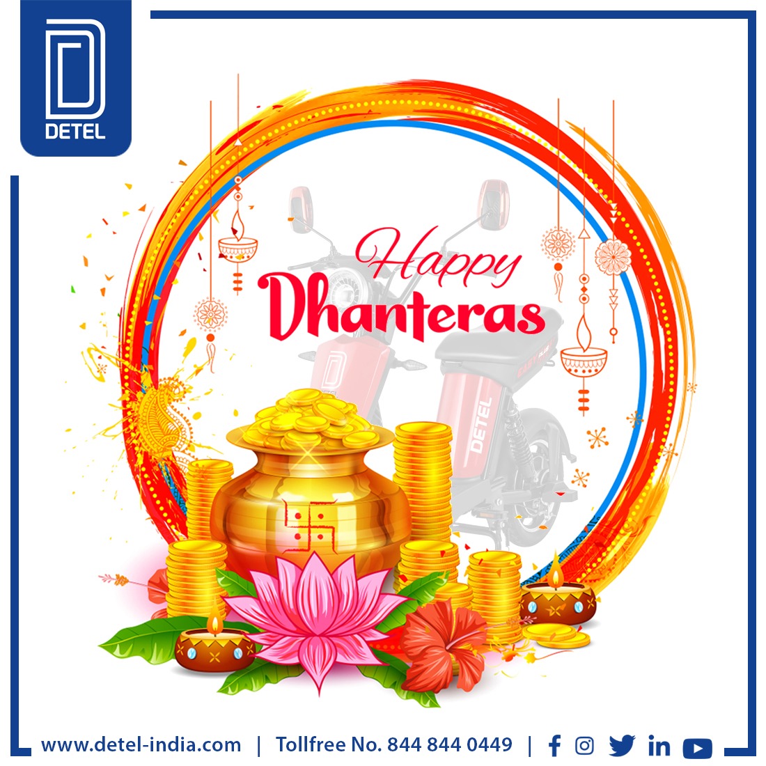 LML Wishing you a very happy Dhanteras!!
#happydhanteras #God #laxmi #ganesha #health #scooter #bike #EV