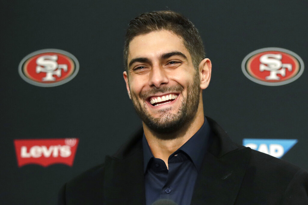 Happy Birthday To Jimmy Garoppolo!           