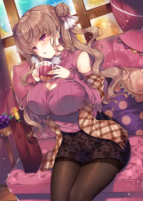 お姉さん×タイツ💯  #タイツの日 