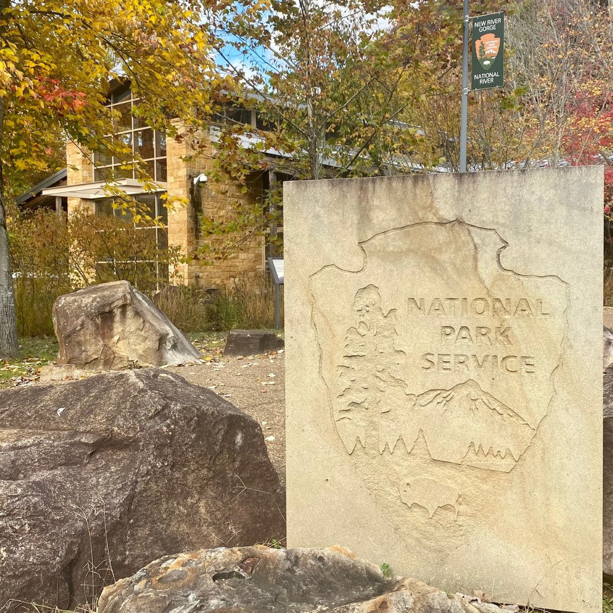 Visitor Center Hours Update:

Sandstone Visitor Center- open weekends only 9:00 am - 5:00 pm 
Canyon Rim Visitor Center- open daily 9:00 am - 5:00 pm

Thurmond Depot and Grandview Visitor Centers are closed for the season. They are expected to re-open Memorial Day Weekend 2022