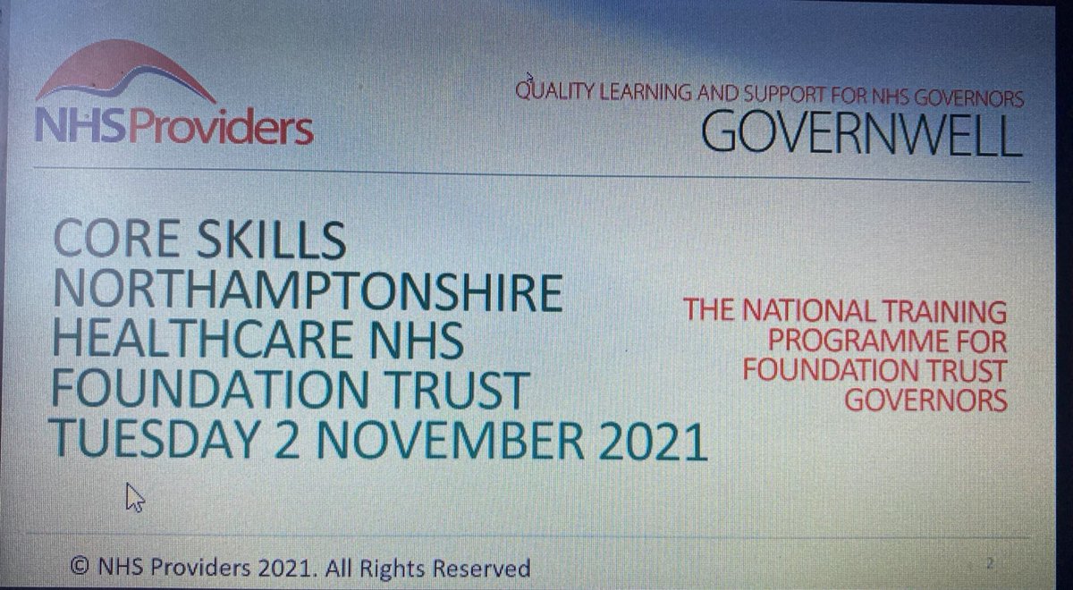eunderwooduhn's tweet photo. A day of @NHFTNHS Governor training delivered by @NHSProviders to develop our core skills around representing constituents & supporting the 2021-2024 membership strategy π¨βπ§π©βπ¦
#governwell #staffgovernor #nonclinical #nhs #nhft #nhsproviders #nationaltraining https://t.co/Bw7R1U52bx