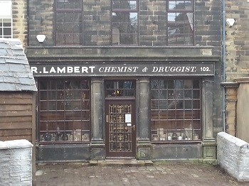 brontecountry's tweet photo. Here's how the https://t.co/qSWmiFIrl8 in #Haworth might have looked at the time of the #Brontes:  
[This particular "makeunder" was done for the filming of @SpiceyW's #ToWalkInvisible.] 
https://t.co/WisUW7nBRD