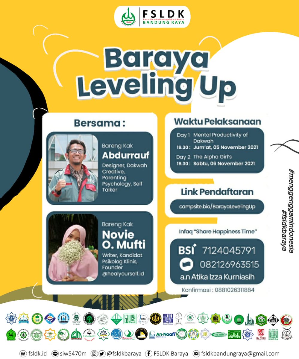 fsldkbaraya's tweet photo. [BARAYA LEVELING UP]

Hola semuanya! Yg ditunggu  hadir khusus buat kamu yg pengen bgt bisa memenej diri dalam setiap hiruk pikuk kehidupan perLDKan. 

Buruan gabung, klik link di bawah ini👇🏻
https://t.co/hNANOvTzjR

#TCDBaraya
#FSLDKBaraya
#menggenggamindonesia
#FSLDKIndonesia https://t.co/ud8prrARgm
