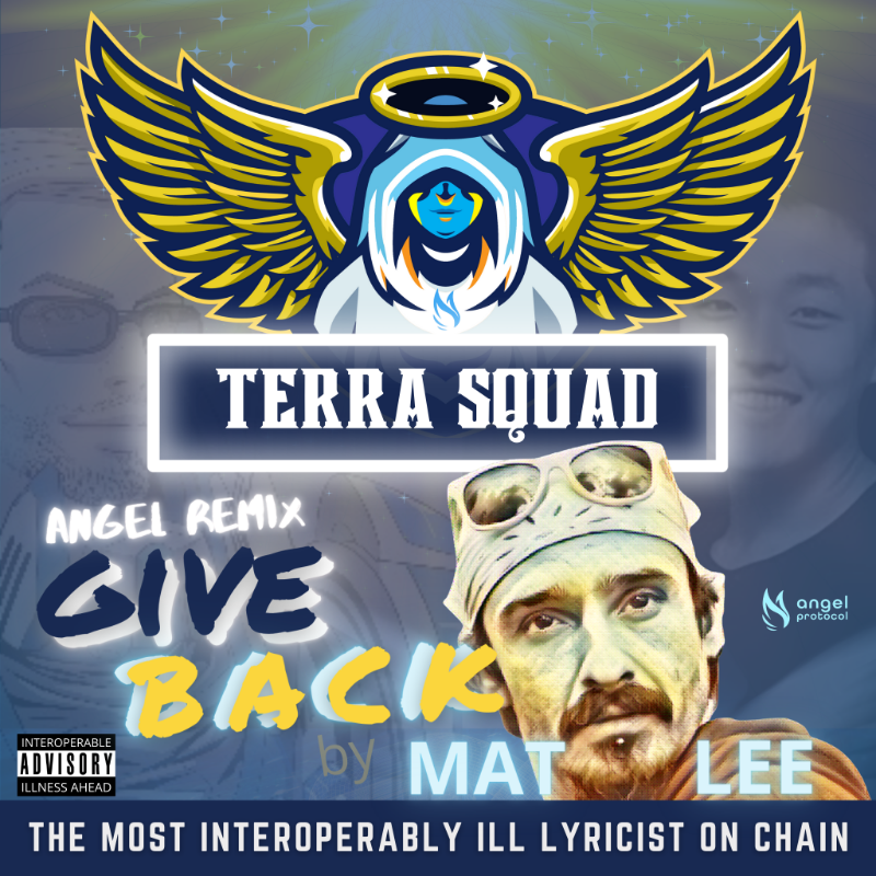 terrainitup's tweet photo. 📢 You HAVE to check out this video 😇
#LUNAtics are working hard to build the @terra_money ecosystem -- so you could use some entertainment. It's here!

@thejamhole takes his place as the most #terrarifically ill rapper on chain - unofficial #LUNAland theme song #angelsgiveback