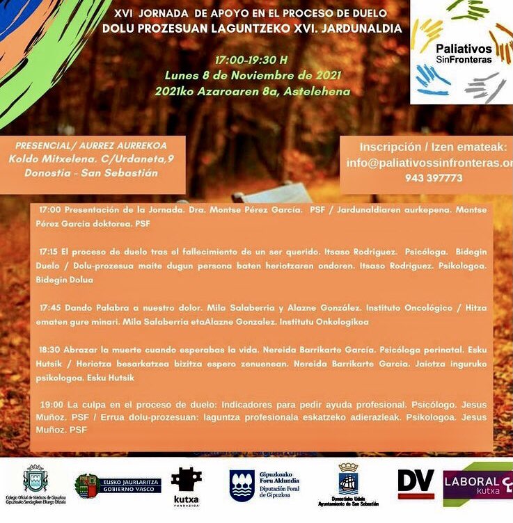 Próxima actividad #jornadadueloPSF en este enlace se puede seguir 👇youtube.com/user/GipuzkoaK…  <a href="/secpal_/">SECPAL_CPaliativos</a> <a href="/AECPAL_/">AECPAL</a> <a href="/Ped_Pal/">PEDPAL</a> <a href="/DueloVisible/">Jugando en las Estrellas ⭐⭐</a> <a href="/ManejoDelDuelo/">ManejoDelDuelo</a> @DUELOOFICIAL <a href="/esku_hutsik/">Esku Hutsik</a>