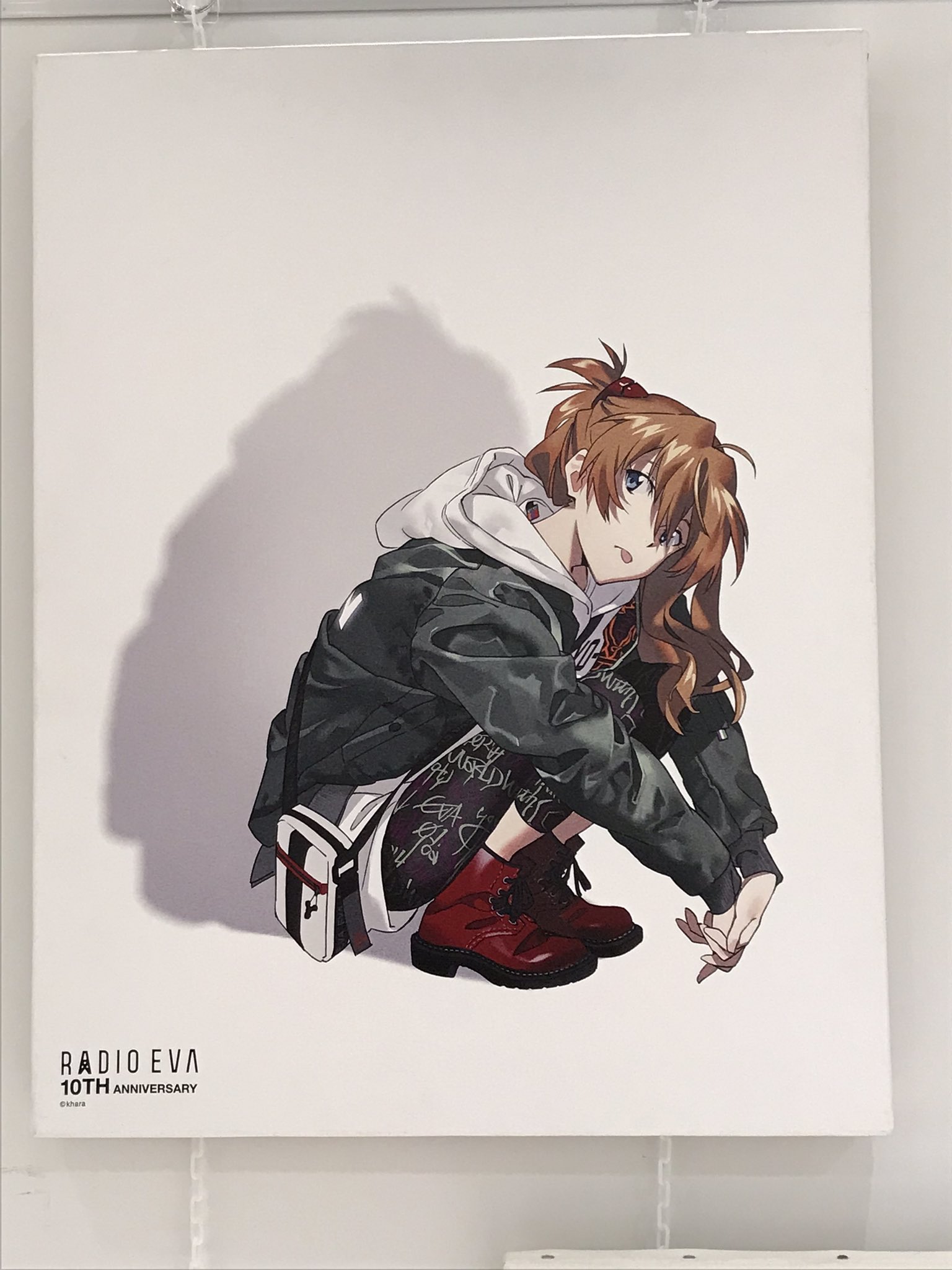 ☆6月限定値下☆即決☆ いづるみ 直筆イラスト 色紙 エヴァンゲリオン