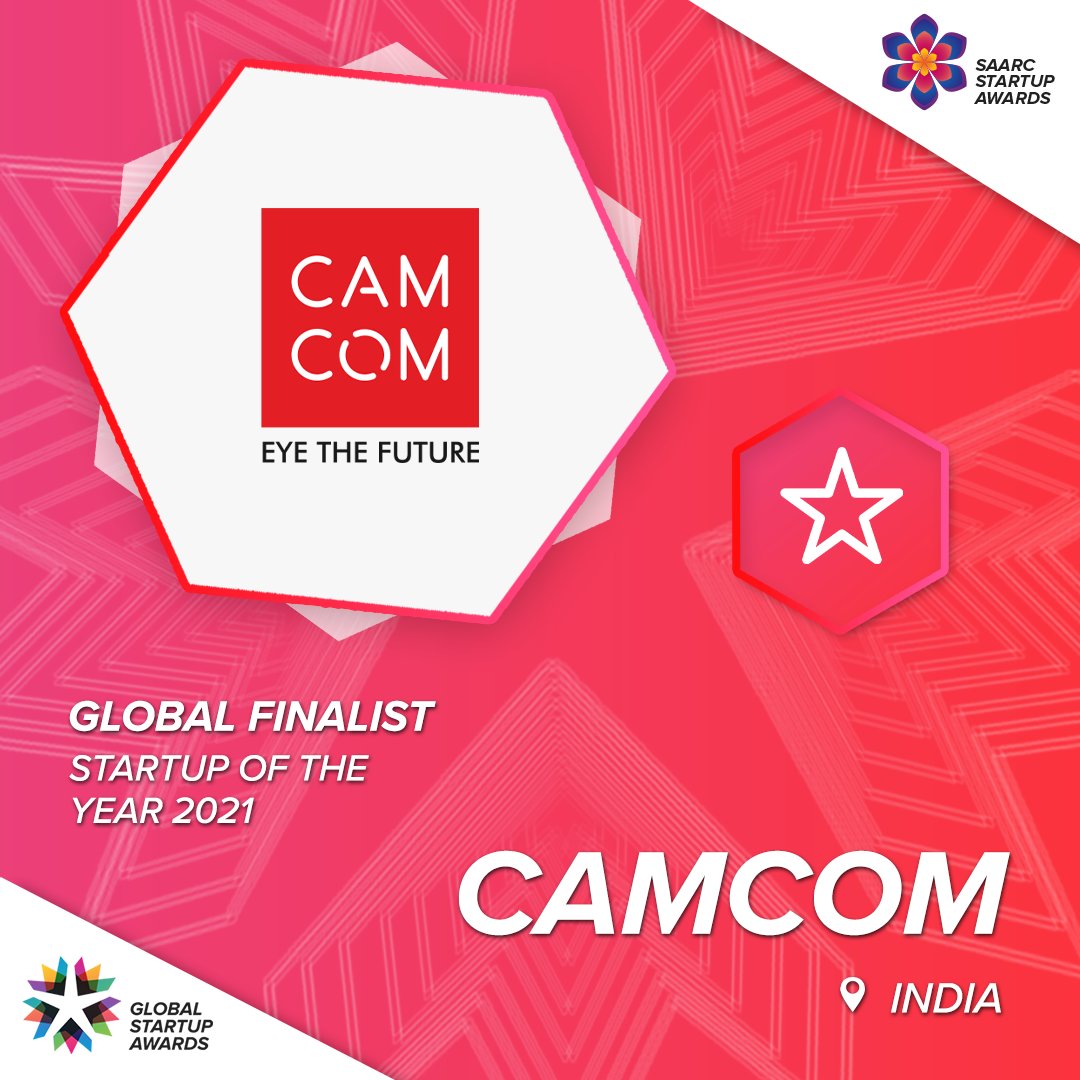 SAARCstartups's tweet photo. This week, we are introducing one of the Global Finalists of the Global Grand Finale 2021! 

@CamCom_ai , from India 

Good luck CamCom! 🍀

#GlobalStartupAwards #GrandFinale #leadership #entrepreneurship #technology #inspiration https://t.co/8lnSq6bInT
