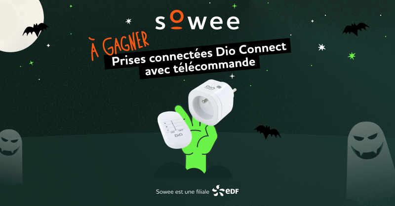 Sowee_Officiel's tweet photo. Maitrisez tous vos équipements en un seul geste avec la #priseconnectée Dio Connect 🔌  ! À gagner ici 🎃 👉 https://t.co/G7VuzVCbVS
#ConcoursSoweeVille #Halloween2021 #Smartobject https://t.co/KvOKazq9JK