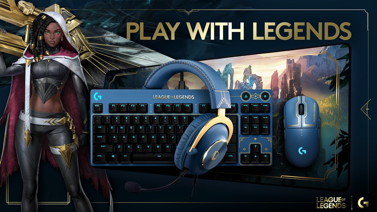 [GEWINNSPIEL] Das <a href="/LeagueOfLegends/">League of Legends</a> Finale der Worlds steht vor der Tür!

Passend dazu verlosen wir ein Paket unserer PRO Produkte im Hextech Design!

Voraussetzung:
✅ Folge <a href="/LogitechGDE/">Logitech G DE 🇩🇪 🇦🇹 🇨🇭</a>
✅Retweete diesen Beitrag
✅Kommentiere deinen Lieblingschampion
✅Tagge eine weitere Person