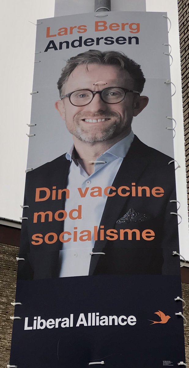 Dér overraskede Liberal Alliance mig alligevel. Mens velfærdssamfundet tilbyder tredje vaccinestik til udsatte, kræver LA nu et fjerde stik. Jeg tror nu trods alt, at jeg vil vælge at være vaccineskeptiker overfor det stik. 😎
#dkpol #kv2021
