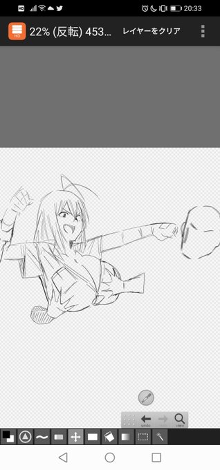 乱闘ってこうなるよねっていうのを描きたいんだけどうーん… 