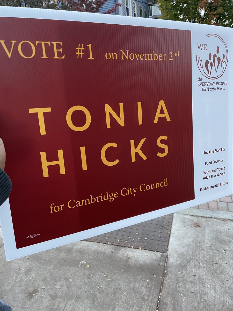 VoteToniaHicks's tweet photo. Today’s the day Cambridge! Get out to your polling location and vote Tonia Hicks #1 !!!!!
#wetheeverydaypeople https://t.co/LQb3CajIQT