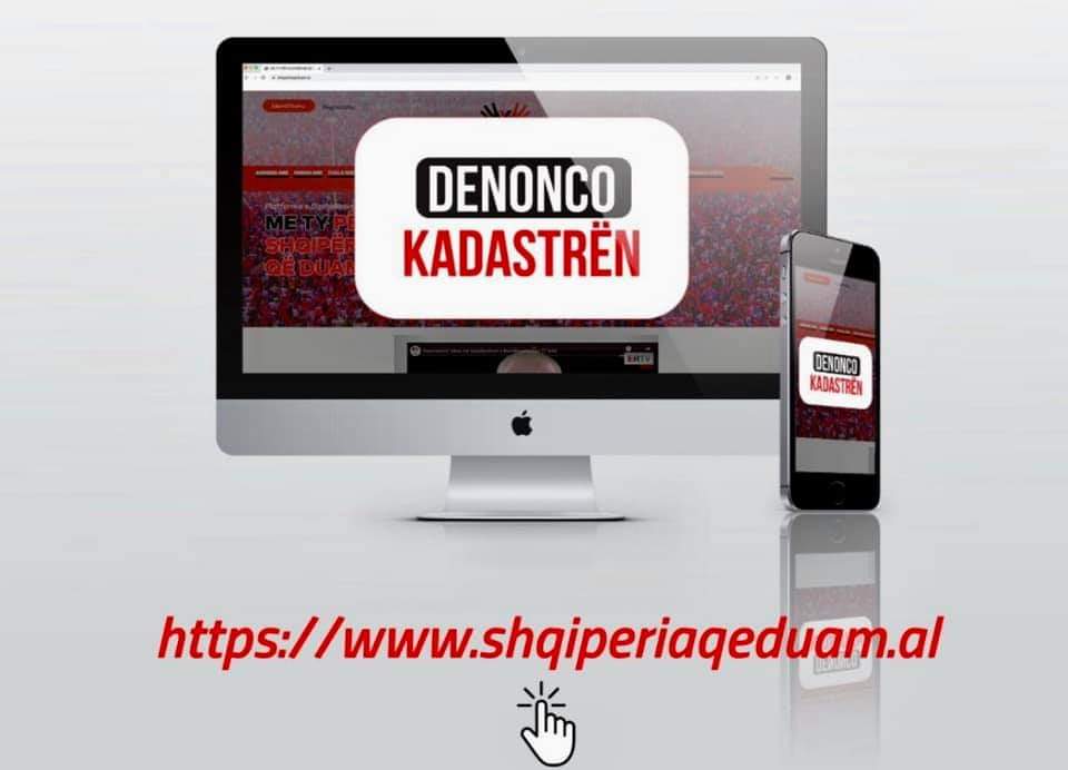 ShqiperiaQeDuam's tweet photo. #RevolucioniDigjital i Kadastrës.

Dritarja e re "Denonco Kadastrën" tek https://t.co/2srxoJNVLs do të lidhë në kohë reale çdo ankues me ministrin e Drejtësisë dhe Rrjetin Antikorrupsion të Ministrisë së Drejtësisë🤝

"Denonco Kadastrën" këtu 👉https://t.co/XJZDsuDO6s https://t.co/BbrfGOVOHp