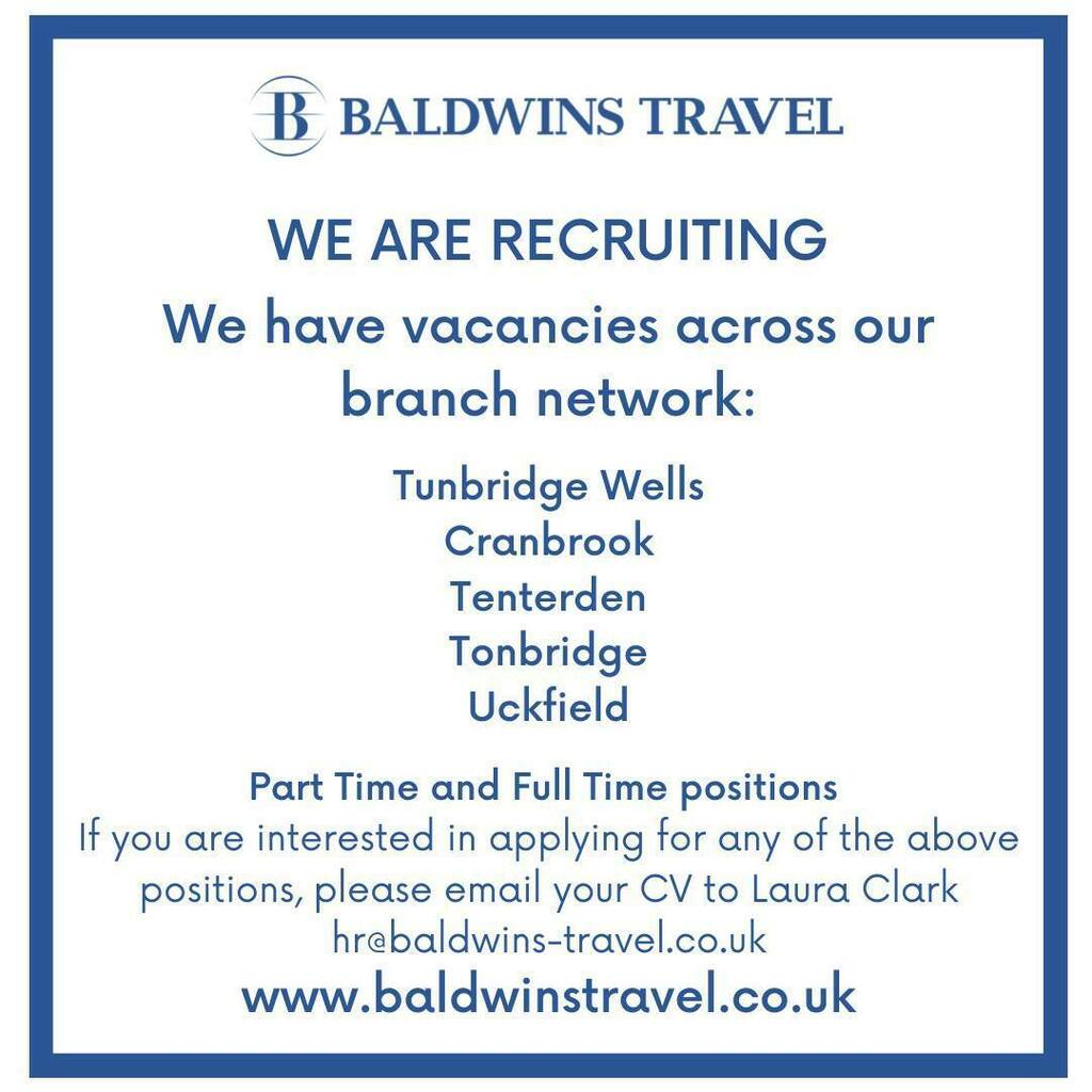 🔊 Calling ALL Travel Gurus - WE ARE RECRUITING!

Do you have a passion for travel, a willingness to get involved and an engaging personality? If the answer is 'Yes' 🙋then please read on...

We have a reputation for excellent customer service, and it’… instagr.am/p/CVxWKbCgKf6/