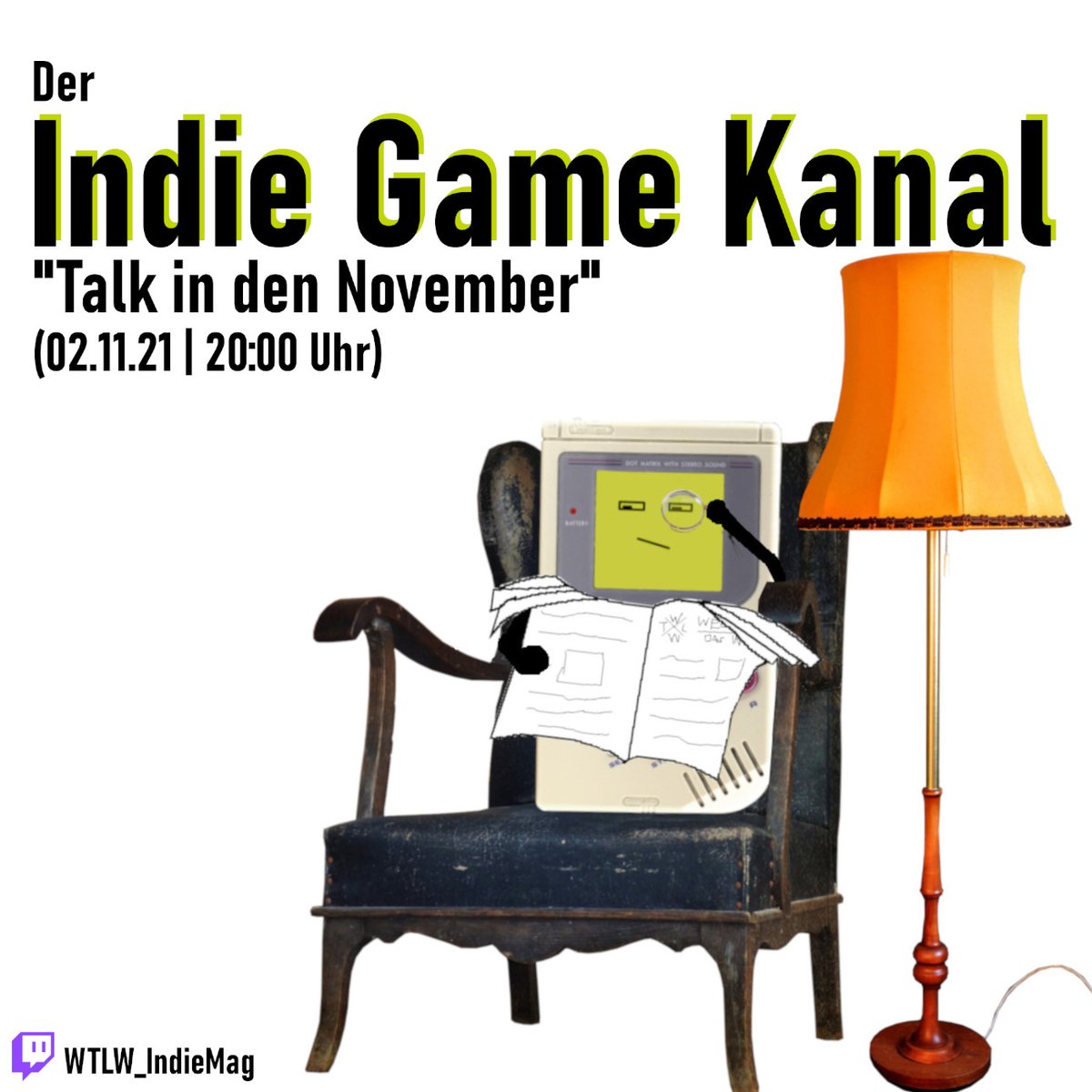 wtlw_indiemag's tweet photo. Heute Abend talken wir zu dritt in den November, während Benja noch ihren Urlaub genießt. 20 Uhr auf Twitch, ihr wisst Bescheid!
#wtlw https://t.co/ld2as5RXJm