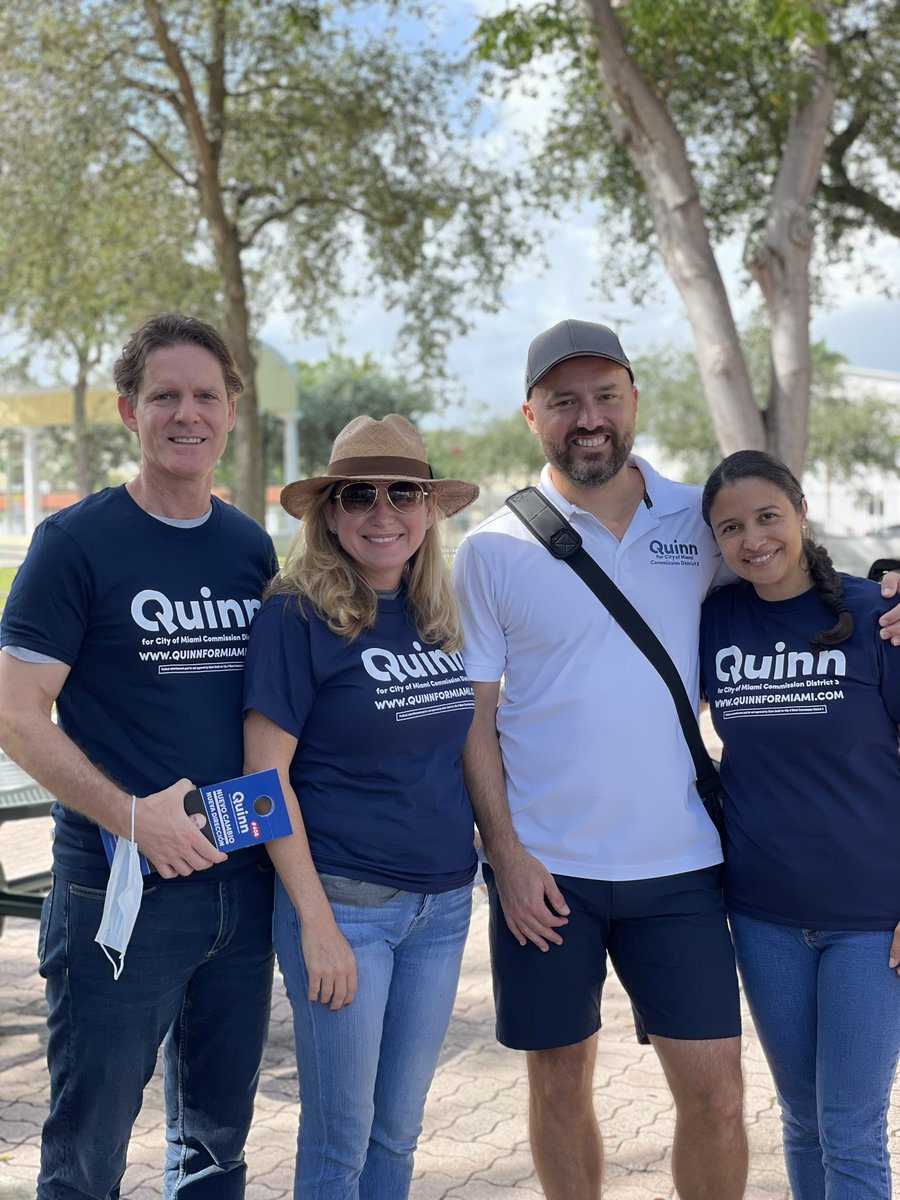 QuinnForMiami's tweet photo. It’s Election Day!
Vote at your designated polling place now until 7pm. Bring your friends and neighbors to vote @quinnformiami🗳

THANK YOU to each of you who has volunteered, voted, spread the word, or donated - your efforts make the difference! 🙏🏽 @DebbieForFL #CityOfMiami https://t.co/zpY32L5NwU