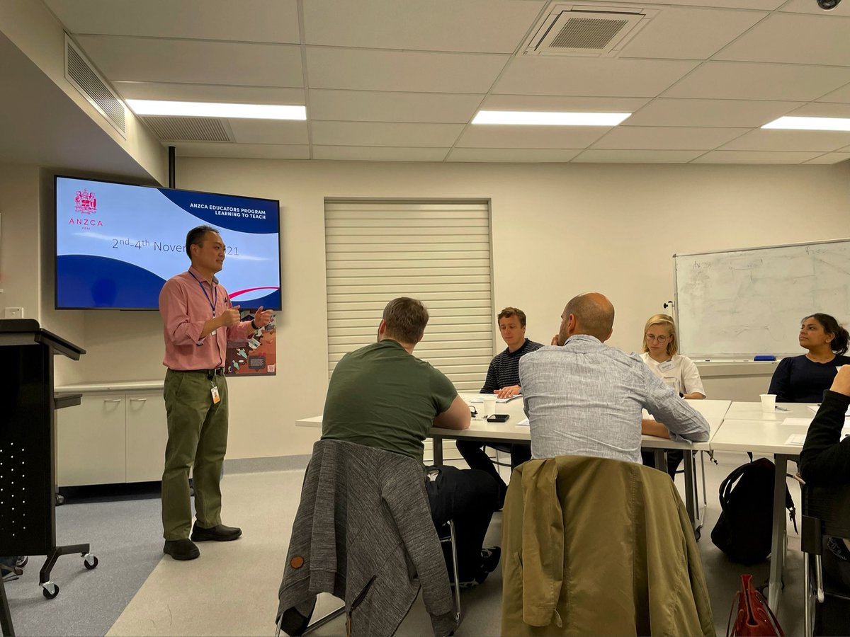 EmelynakaEmmo's tweet photo. ANZCA educators program happening this week at SCGH sim centre. https://t.co/EQRDhFUYnQ