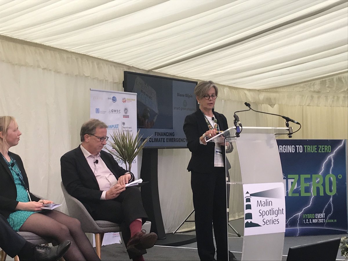 Great to see ⁦@smartgreenship⁩ on deck at #malinspotlightseries ⁦<a href="/zest_as/">ZESTAs</a>⁩ shipzero26 talking about her great project for sail@powered shipping .... but also her struggle to get the final bit of funding TO TAKE ACTION NOW