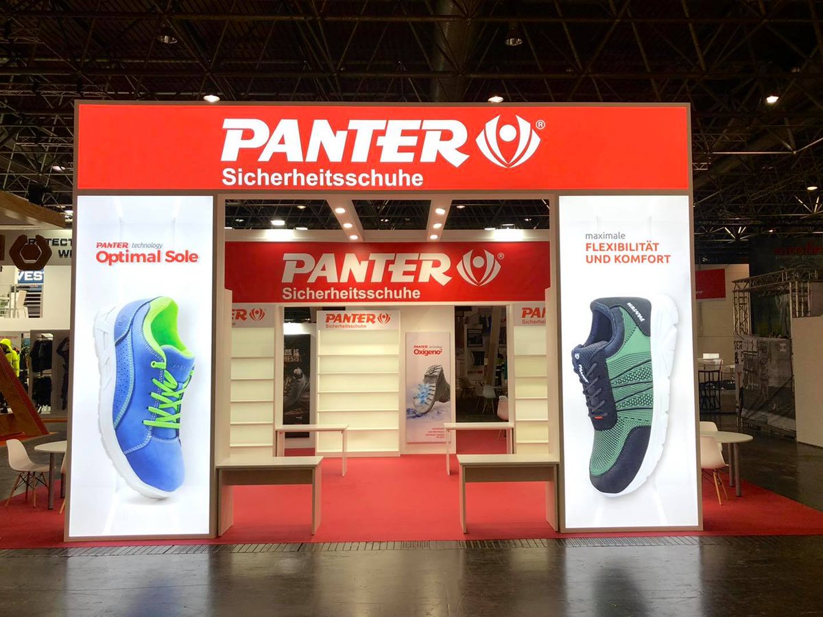 ioanddesign's tweet photo. Stand done for @Panter_Calzado at @AplusATradeFair in @MD_GmbH 
#aplusa2021 https://t.co/y929E9RBJE