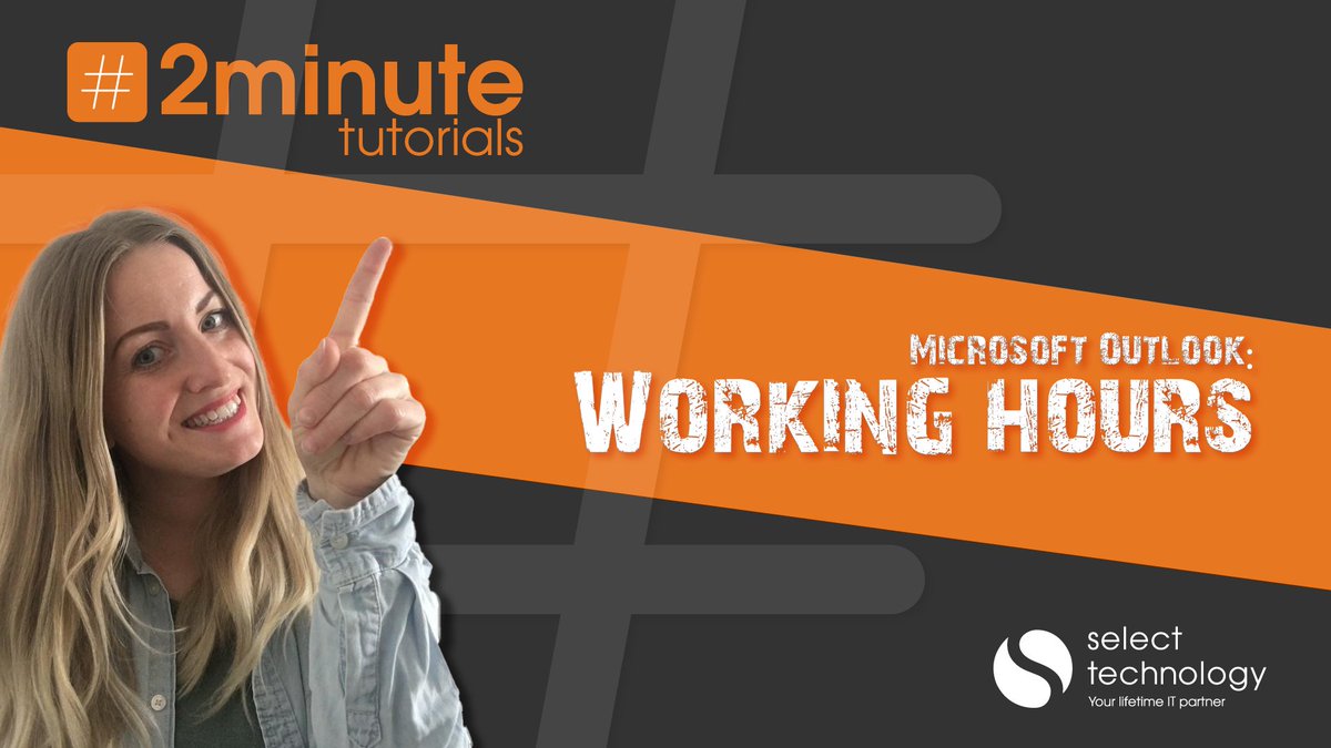 Select_Tech's tweet image. We have the purrfect tip for those of you who work different hours to the normal 9-5! You can pre-set working hours and days in #Microsoft #Outlook so colleagues can see when you&apos;re available on #SchedulingAssistant 
youtu.be/UeMfRYkh-Xk 

#ITtips #IThelp #2MinuteTutorial