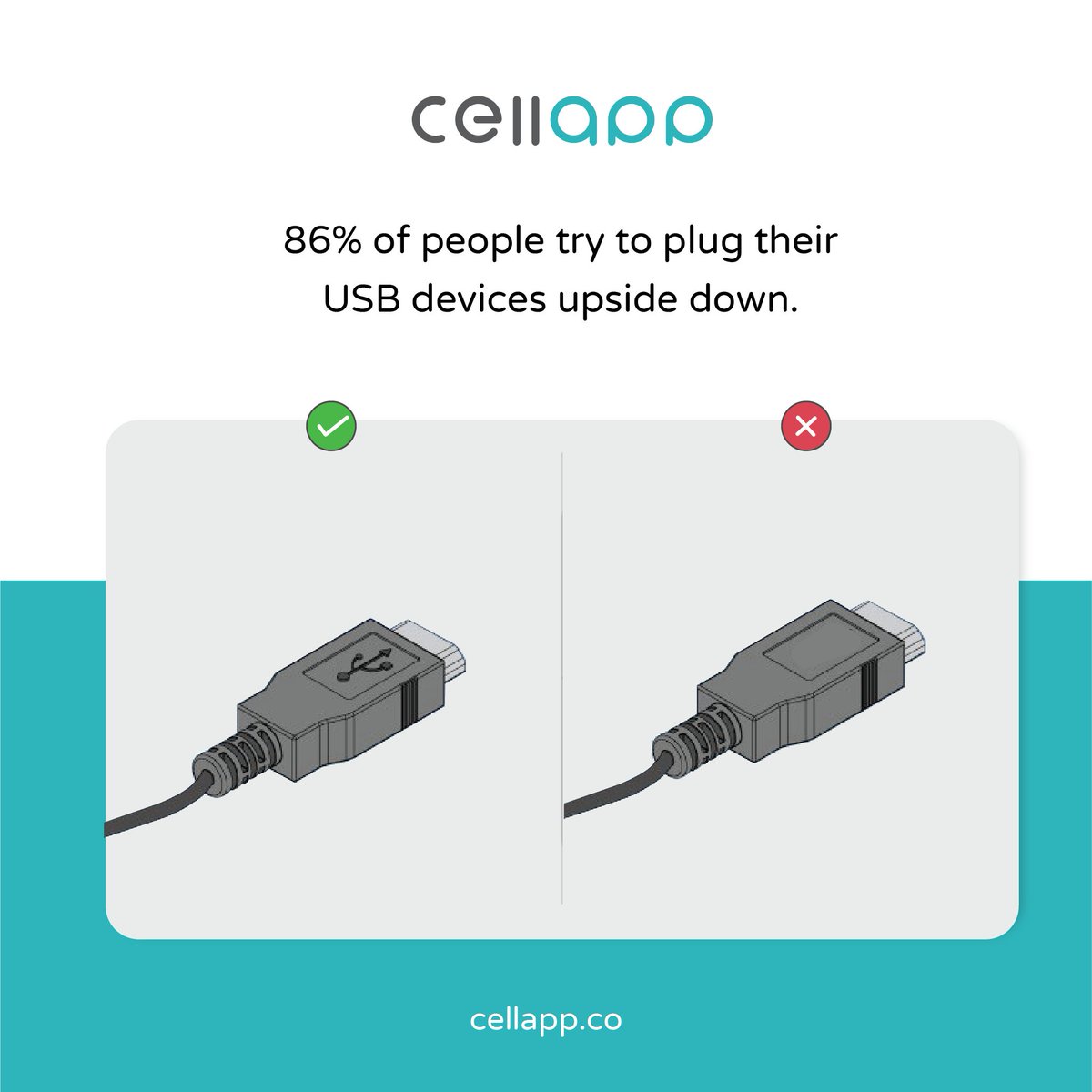 apps2impact's tweet photo. How many of you have had a hard time using your USB? 🤔

#cellapp #app2impact #incubation #impact #Data #USB https://t.co/7vh0DiaOIT