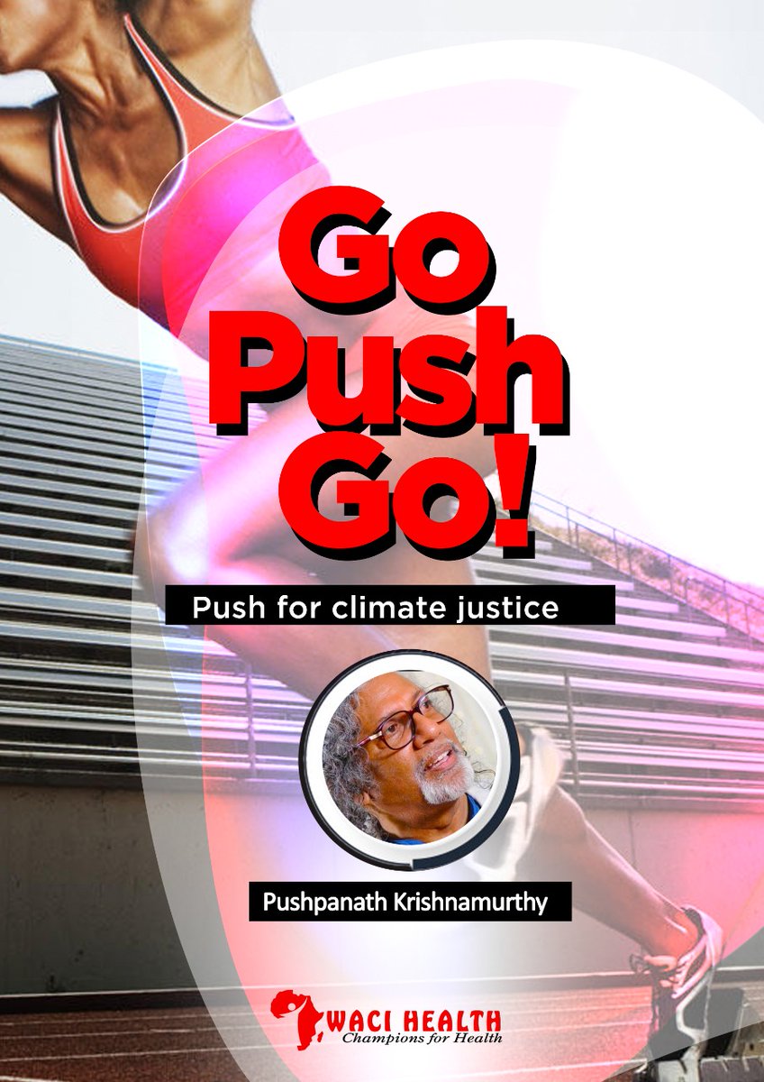 WACIHealth's tweet photo. Between 2030 and 2050, climate change will cause approximately 250 000 additional deaths per year, from malnutrition, malaria, diarrhoea and heat stress. Appreciation to @Pushpan for taking many steps to highlight climate change
#PushForClimateJustice #COP26 #ChampionsForHealth https://t.co/iS4XYrugxJ