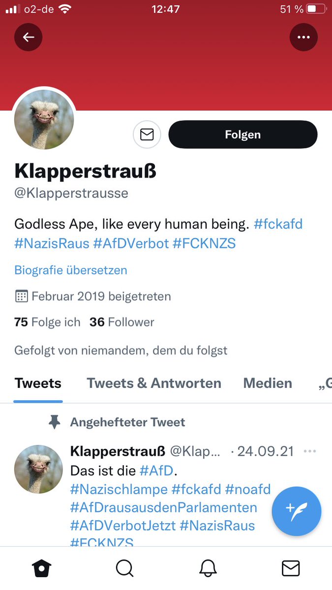 FlamingoFrau's tweet photo. @InDerSee Dein Widersacher ist eine klare Blockempfehlung https://t.co/18tLTHAZjy
