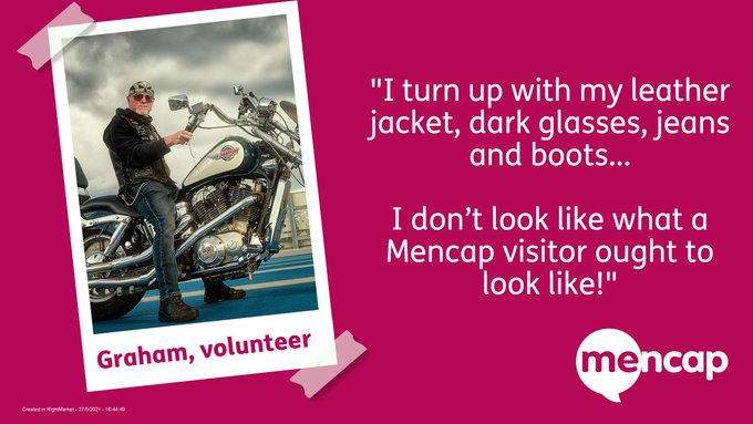 mencap_charity's tweet photo. Meet Graham, a Mencap volunteer befriender for over 20 years! 👋

He visits Nigel - who has a #LearningDisability - and they love going to the shops and grabbing a cup of tea together. ☕

#BefriendingIs something anyone can do. ❤

Find out more: https://t.co/ZGjFQ3RJIY 👈 https://t.co/zsKvzSXk9Y