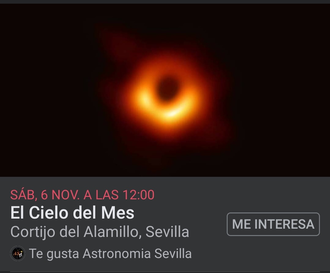 astrosevilla's tweet photo. Os recordamos y os esperamos, próximo sábado 6/11 en @ParqueAlamillo @FomentoAND 
Retomamos los #cielodelmes con nuestro compañero Miguel Canora para las efemérides y Dr. Rainer Schödel, investigador del IAA-CSIC  1/3 https://t.co/JT2j12vi3n