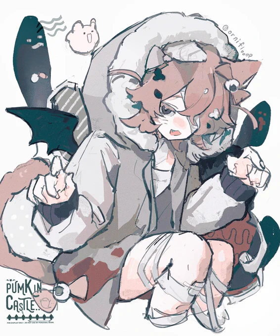月末の絵たちです 